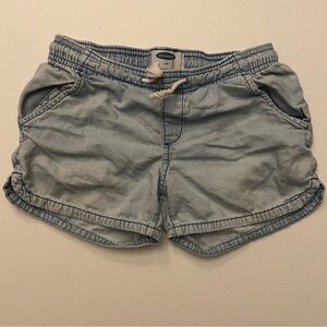 Old navy light cloth blue colored Kids shorts for girls size 10
